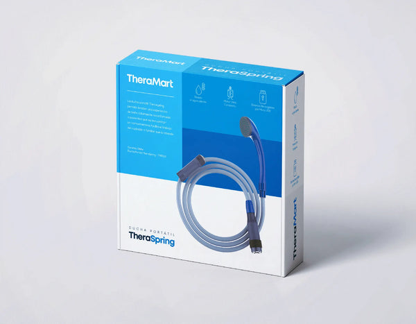 TheraSpring USB Portable Shower Head - Convenient cleaning anywhere 
