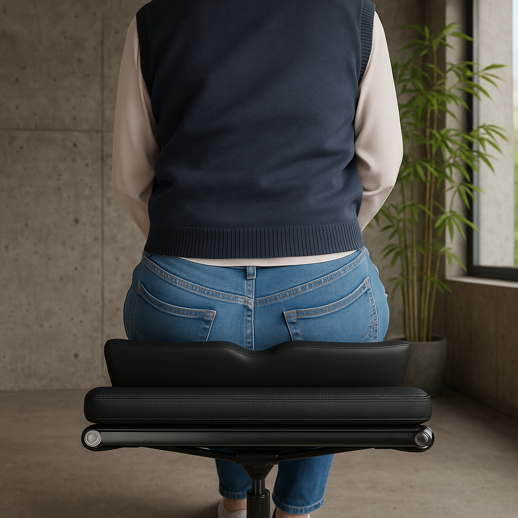 TheraCox Carbon Foam Coccyx Support Cushion