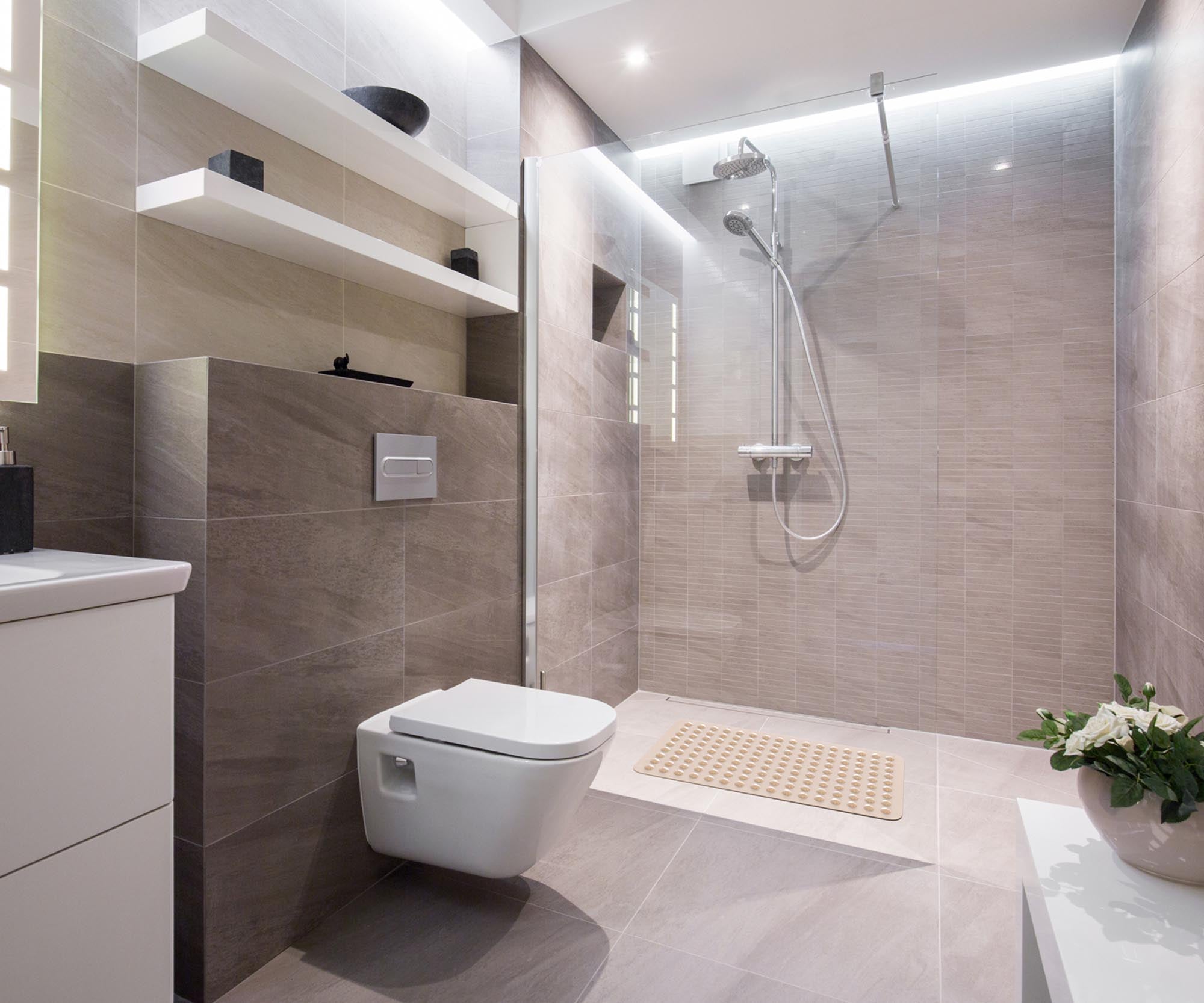 TheraBubble Non-Slip Shower Mat