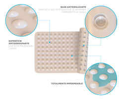 TheraBubble Non-Slip Shower Mat