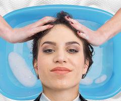 TheraWash portable shampoo bowl