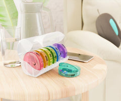 TheraRound Day & Night Weekly Pillbox