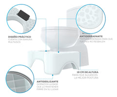 Theratoilet bathroom stool
