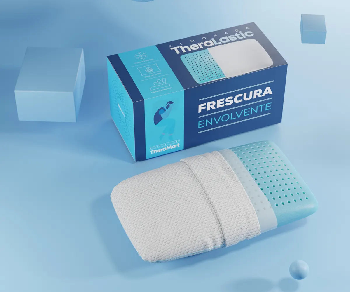 Theralastic Pillow - Anatomical and flexible with high resilience