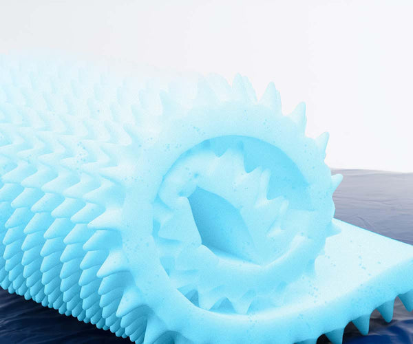 Eggshell Topper Gel infused TheraWave Gel