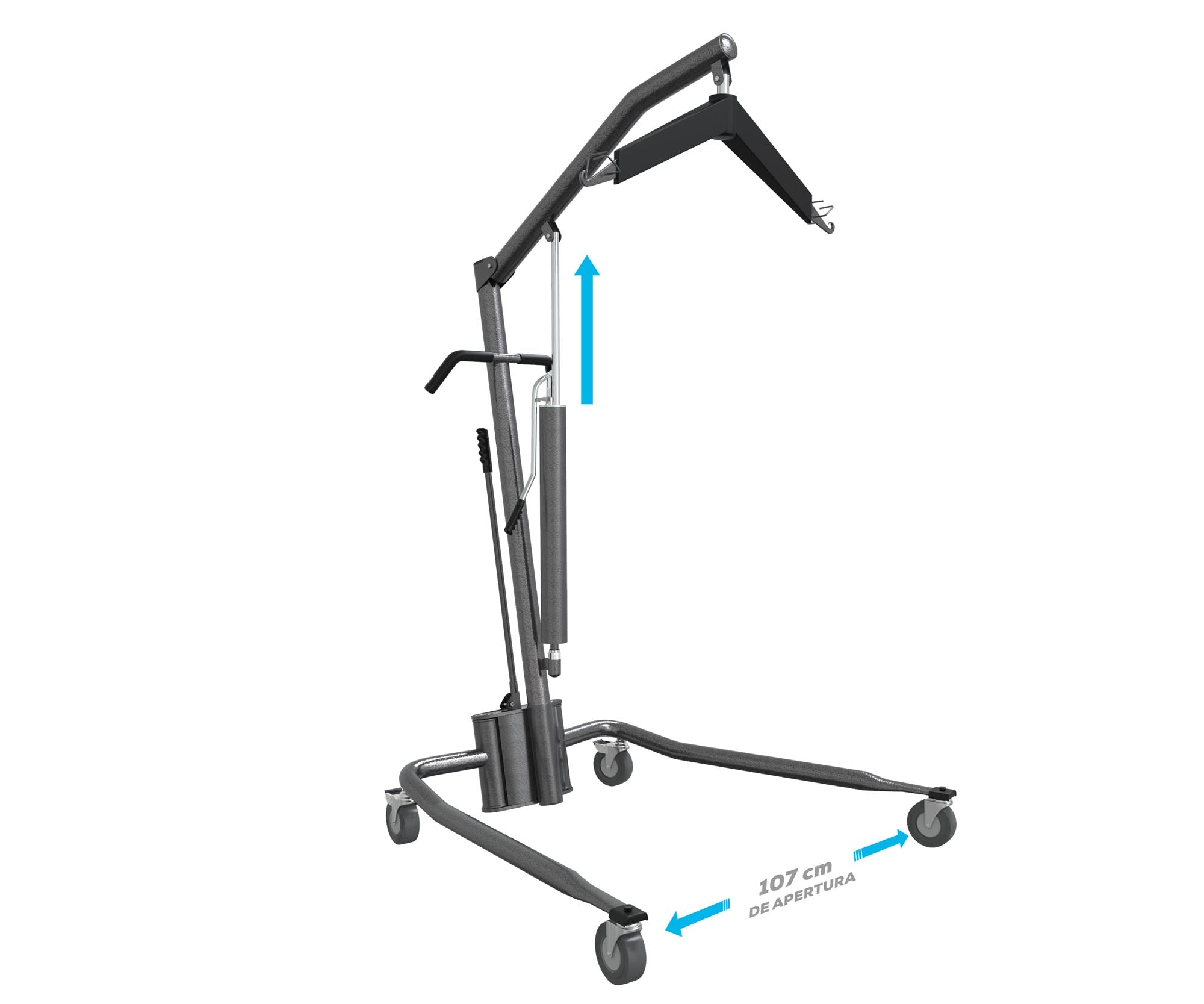Theramotion hydraulic patient lift
