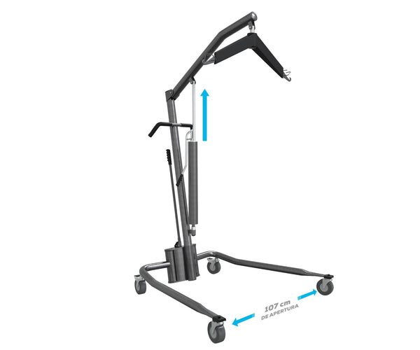 Theramotion hydraulic patient lift