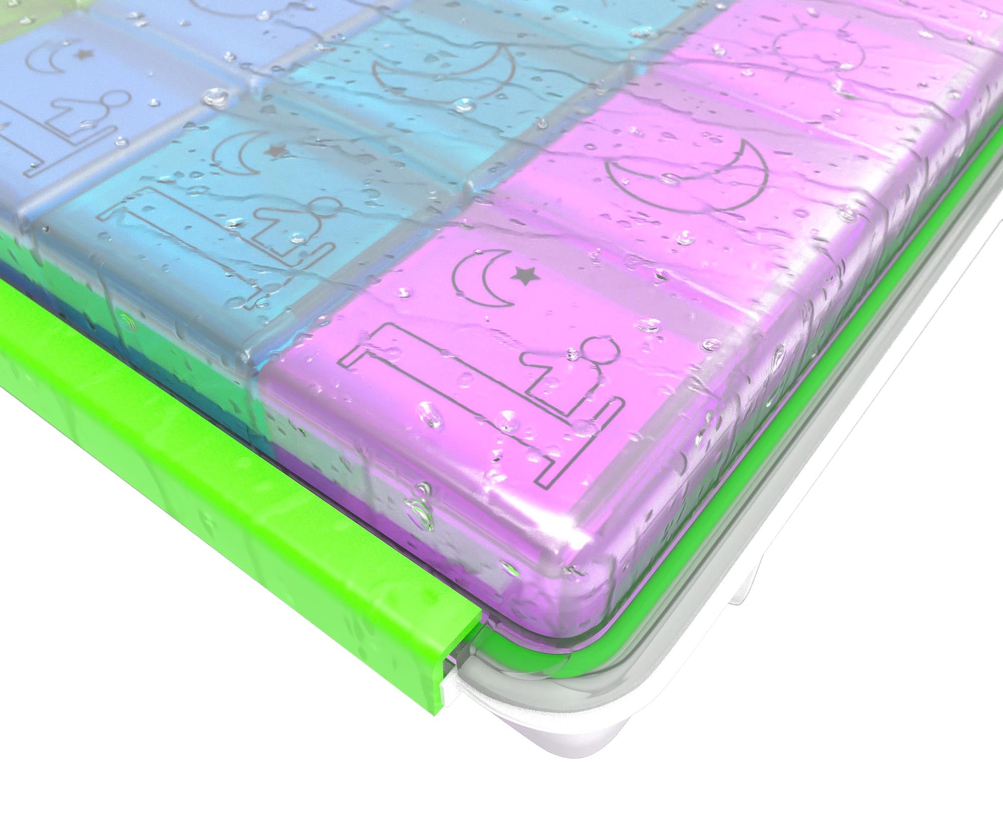 TheraPill 4-Dose Weekly Pillbox