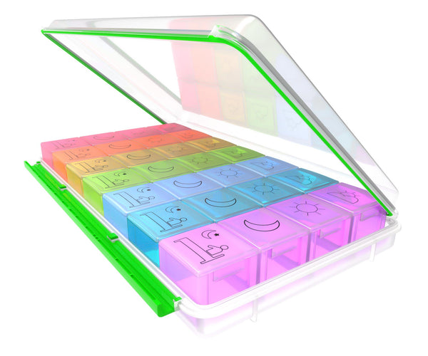 TheraPill 4-Dose Weekly Pillbox